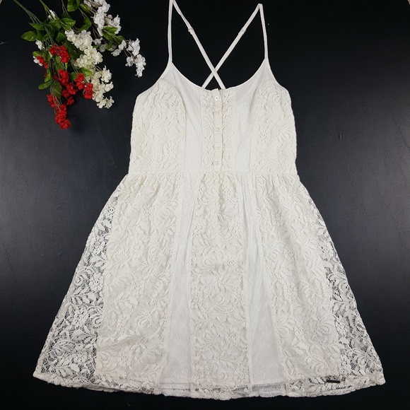Abercrombie & Fitch Dresses & Skirts - Abercrombie & Fitch White Lace Dress